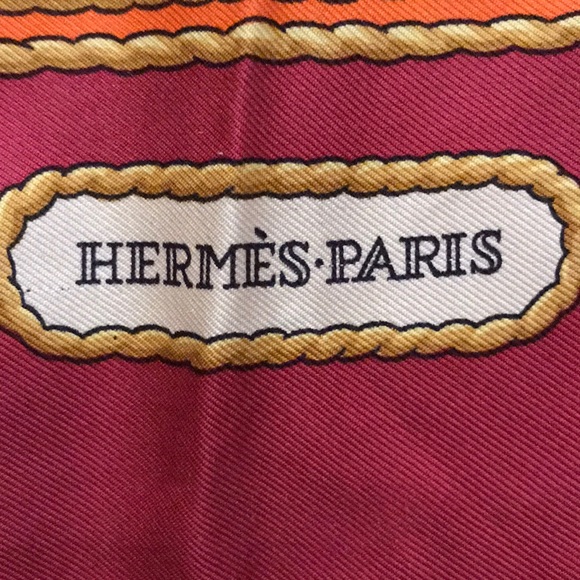 Hermès vintage scarf from 1980’s - Picture 3 of 7